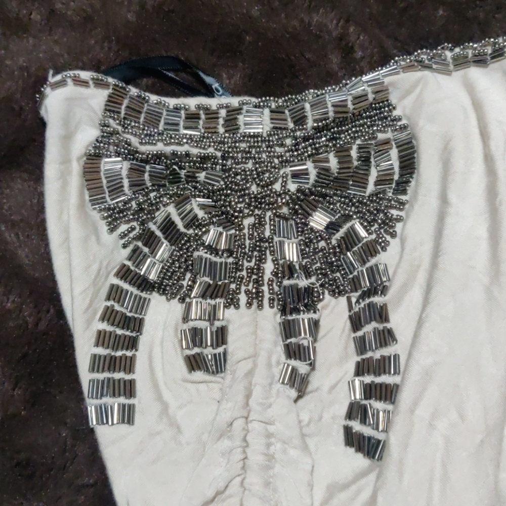 Off the shoulder cream shirt - Picture 5 of 5